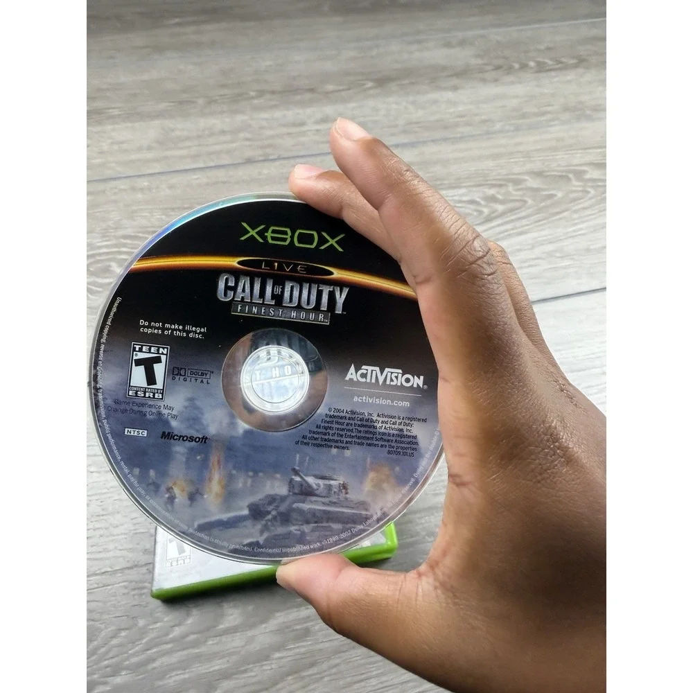 Call of Duty: Finest Hour Xbox 2004 Tested Complete in Box